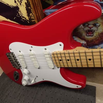 Eric Clapton Artist Series Stratocaster 1st Year- 1988-89-Rare Torino Red--Super Clean image 22
