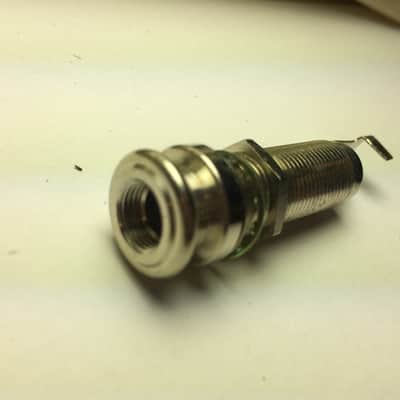 1/4" Barrel style Acoustic Guitar Endpin Jack - Stereo, Made in Japan image 2