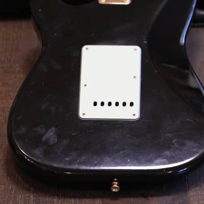 2015 Mario Martin S-Style Factory Relic Black SSS Electric Guitar + Hard Case image 12