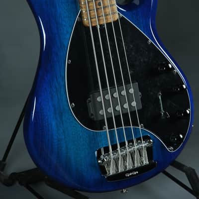 Ernie Ball Music Man Premier Dealer Network Limited Edition Sting Ray V - Neptune Blue image 5