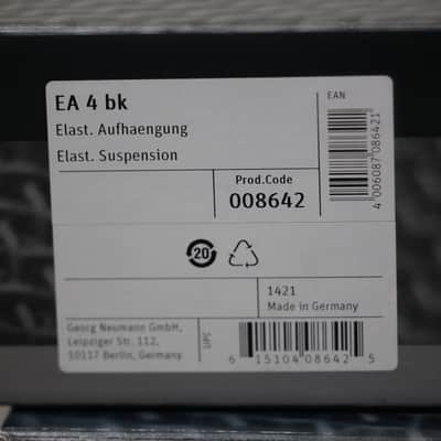 Neumann TLM 103 mt Studio Set with EA1 Shockmount 2003 - Present - Matte Black image 9