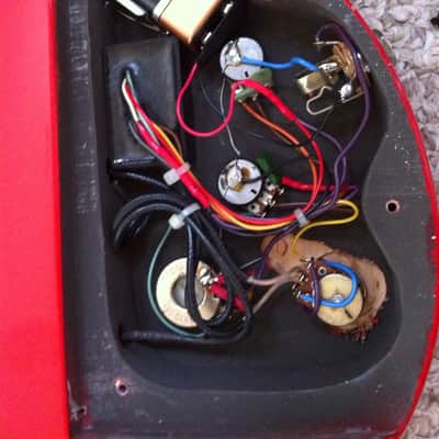 Pedulla MVP 5 1988 Solid Red image 21