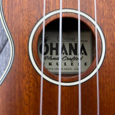 Ohana O'Nino Sopranissimo Mini Ukulele - Mint image 7