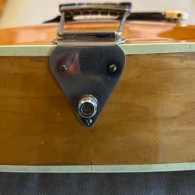 Vintage 1953 Epiphone Blonde Zephyr archtop guitar image 15