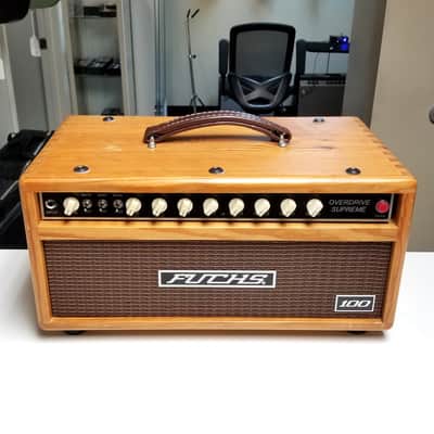 used 2005 Fuchs Overdrive Supreme 100 Watt Tube Amp Head with Bob Burt Head Shell! Very Good Condition image 1