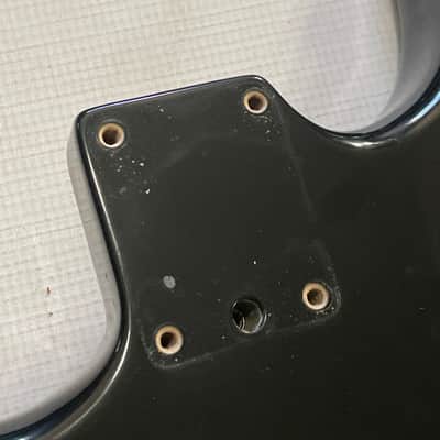 1999 American Fender USA Eric Clapton Signature Artist Black Semi Loaded Guitar Body image 6