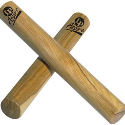 Latin Percussion LPA165 Aspire Series White Wood Clave