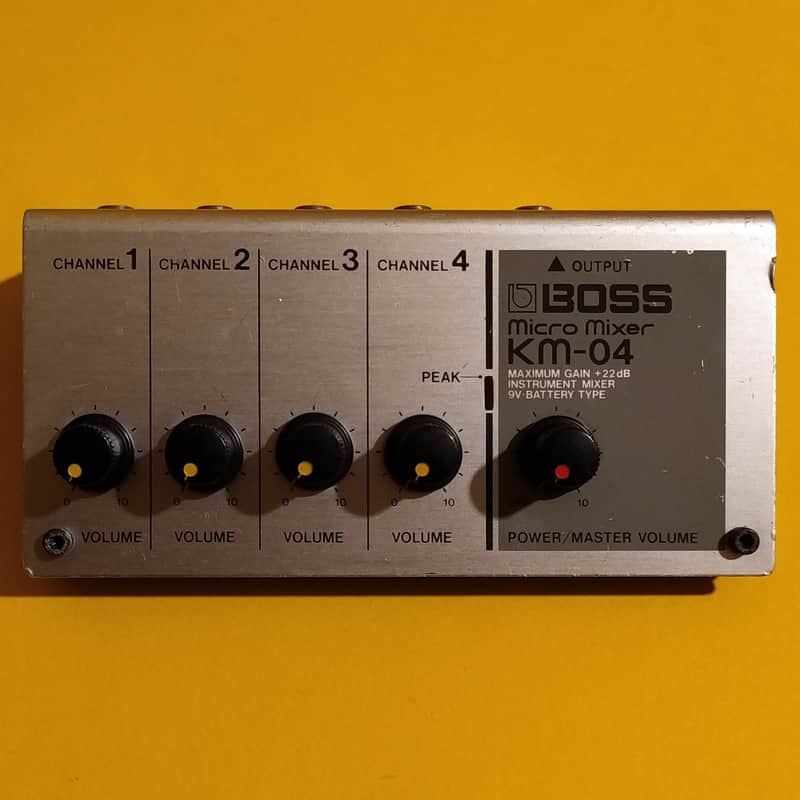 Boss KM-04 Micro Mixer made in Japan image 1