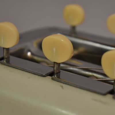 1956 White (Fender) Studio Deluxe 6 Console Steel Guitar Grey Pre-CBS w/OHSC image 11