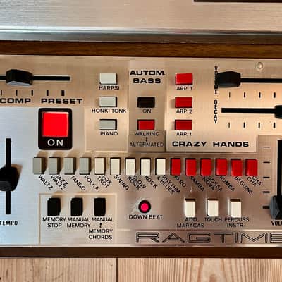 serviced Elgam Carousel / vintage analog groovebox like Wersi Wersimatic CX1 Elka Wilgamat image 5