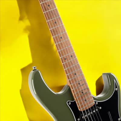 Cort G250SEODG G Series 250SE Electric Guitar. Olive Dark Green image 8