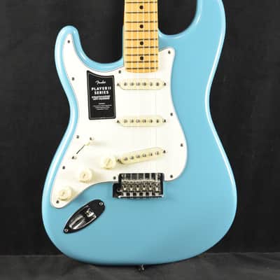 Fender Player II Stratocaster Left-Hand Aquatone Blue Maple Fingerboard image 1