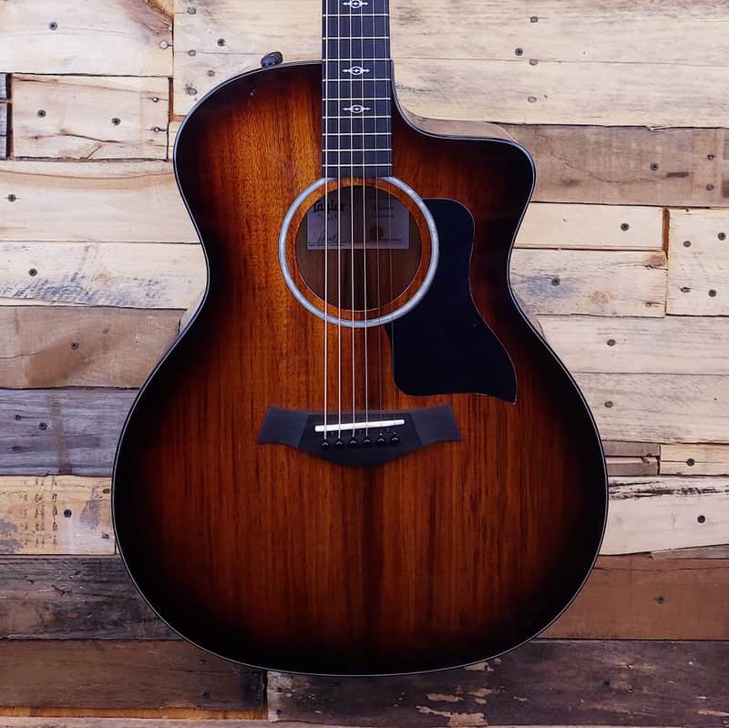 Taylor 224ce-K DLX Grand Auditorium Acoustic-Electric Guitar Shaded Edge Burst image 1
