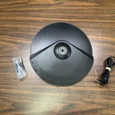 Roland CY-8 Dual Trigger V-Drum Cymbal Pad w/Rotation Stopper & Cable - K3K5410 image 1