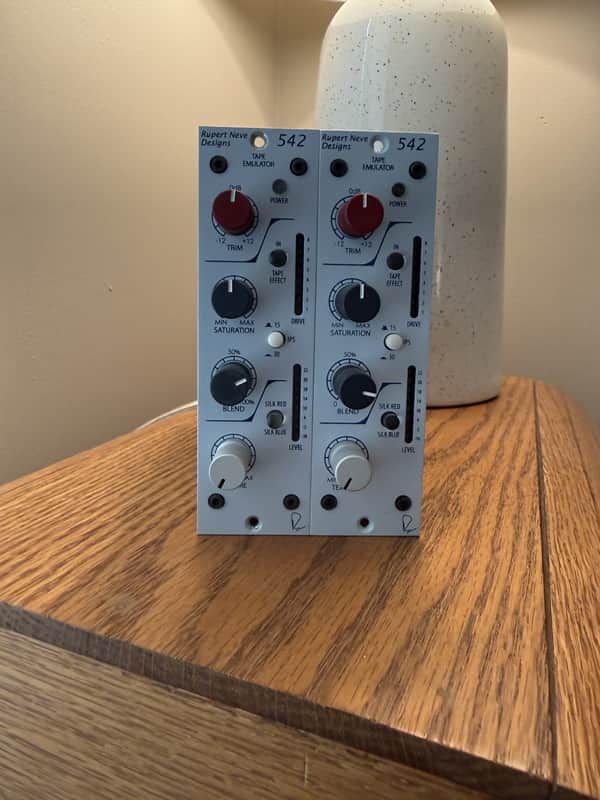 PAIR of Rupert Neve Designs Portico 542 500 Series Tape Emulator Modules 2013 - Present - White image 1