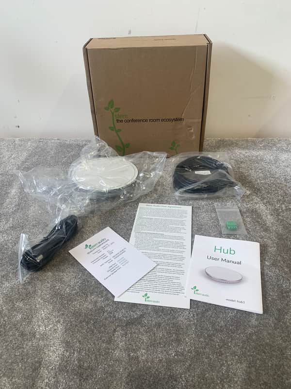Stem Audio HUB1 - Professional Audio Interface, 4-Channel - Open Box w/ Original Box & Power Supply & Manuals & Cables image 1