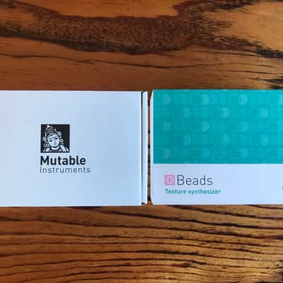 Mutable Instruments Beads Texture Synthesizer 2022 - Aluminum image 2