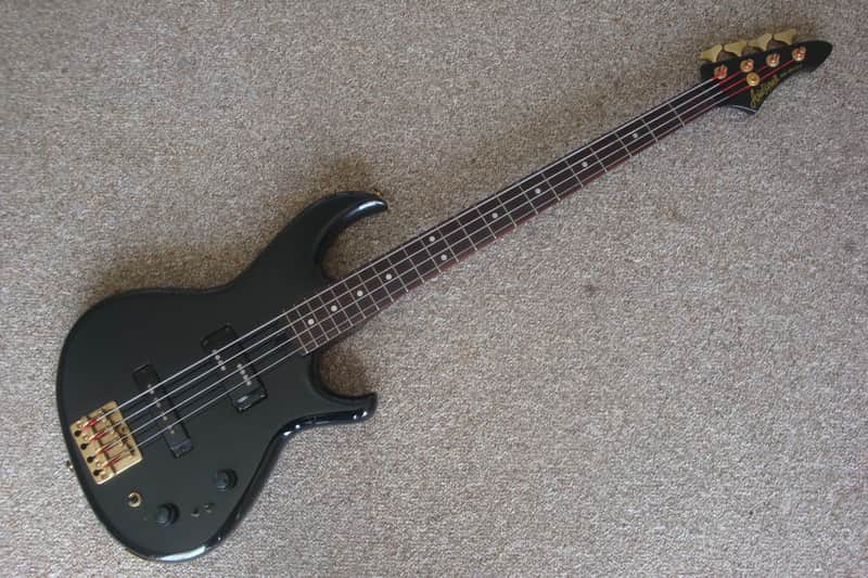 Aria Pro II RSB Deluxe II 1984 Black/Gold Made in Japan | Reverb