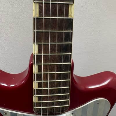 Teisco Del Rey E-120 1960s - Wine Red image 6