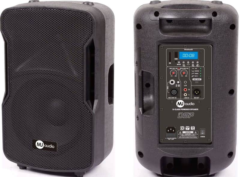 MJ AUDIO BP13-10A 400W RMS 12" 2-WAY ACTIVE DJ SPEAKER WITH BLUETOOTH/MP3/USB/SD image 1