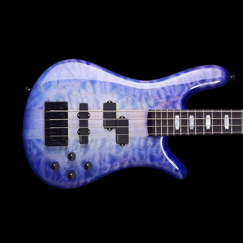 2025 Spector NS-2 Purple Center Glow