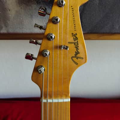 Fender Noventa Stratocaster Surf Green - immaculate image 4