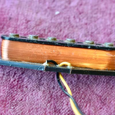 Vintage 1980 Fender Stratocaster Grey Bottom Strat Pickup Set - Incredible Tone 1979 image 18