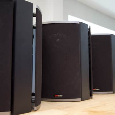 Polk Audio Polk FXi3 Bipole/Dipole Effects Surround Speakers Pair 2012 - Black image 5