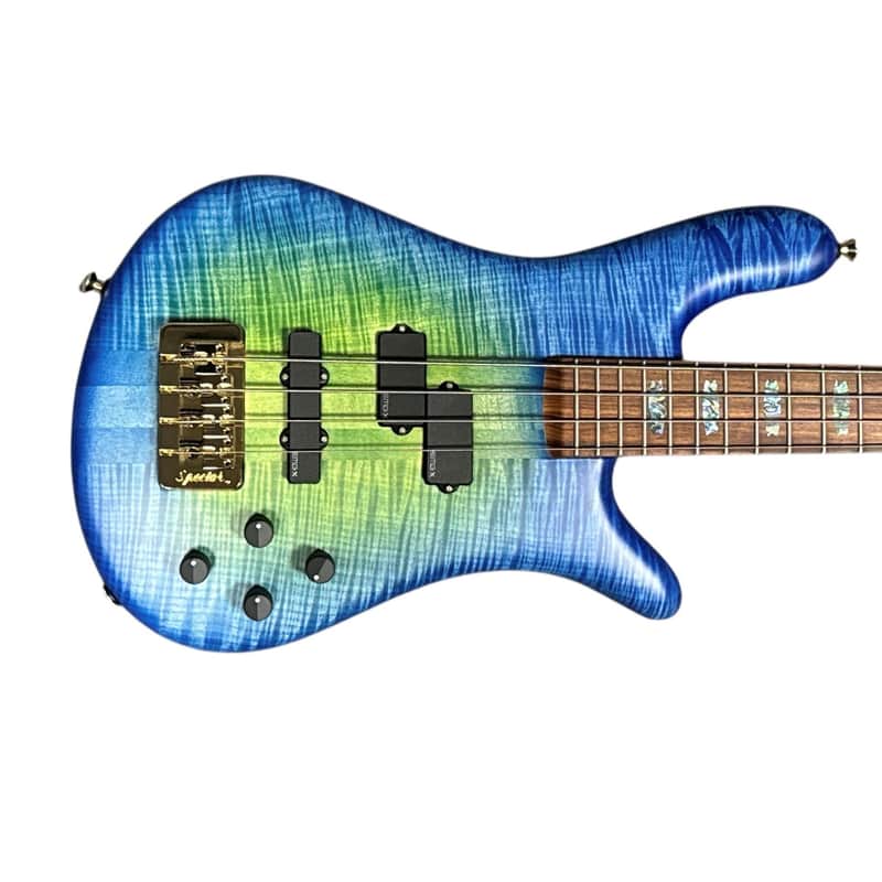 Spector USA NS-2, Custom Matte Green-Blue Burst w/ Haz-Lab / 1.5 Nut *On Order, ETA Nov. 2026 image 1