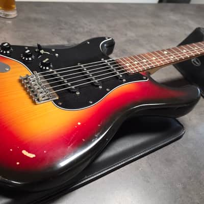 1977 Fender Stratocaster Sunburst Ash Body HT LH Left Hand Hardtail American Vintage 70s Aged Relic USA Road Worn Lefty Strat Hard Tail Guitar image 6
