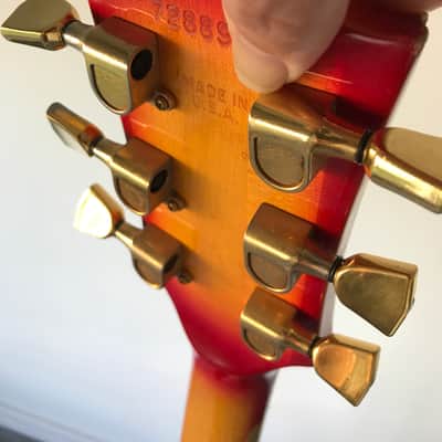 1979 Gibson Les Paul Custom Sunburst with chainsaw case image 17
