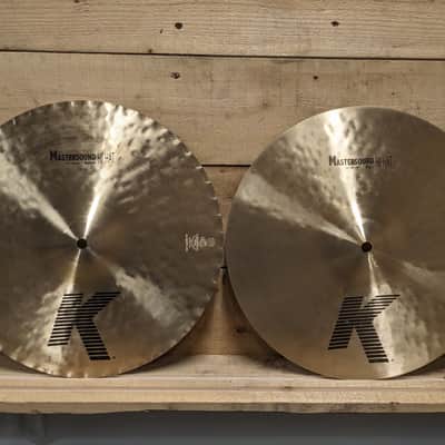 Zildjian 14" K Series Mastersound Hi-Hat Cymbals (Pair) 1999 - Present - Traditional image 1