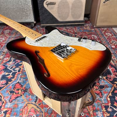 Fender Heritage  60's Telecaster Thinline  *Nitro*  Sunburst MIJ - 2023 image 13