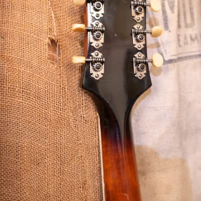 Epiphone FT-75  Seventy Five 1944 Sunburst Jumbo Flat-Top image 10