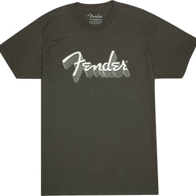 Fender® Reflective Ink T-Shirt, Charcoal, X-Large