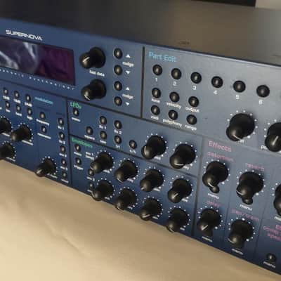 NOVATION SUPERNOVA I with 44 VOICES ( 24 Voice Expansion Board included )