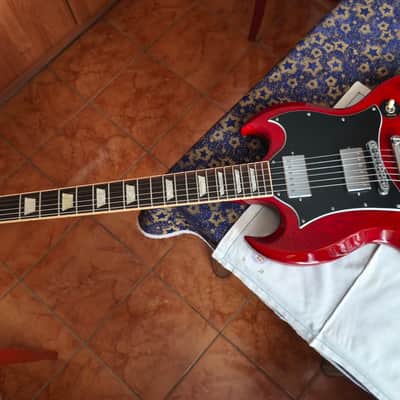 Gibson SG Standard Heritage Cherry 2016 with original case image 4