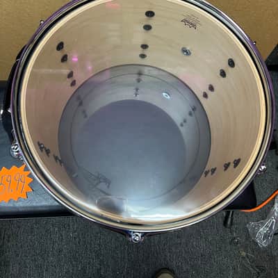 Pearl Professional Series 13"x9" Rack Tom W/Opti Mount & Super Hoop - Piano Black image 6