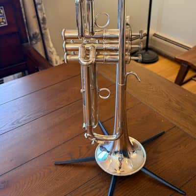 Bach LT190S1B Stradivarius Commercial Model Bb Trumpet 2010s - Silver-Plated image 9