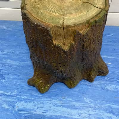 Tree stump garden hi fi speaker passive image 6