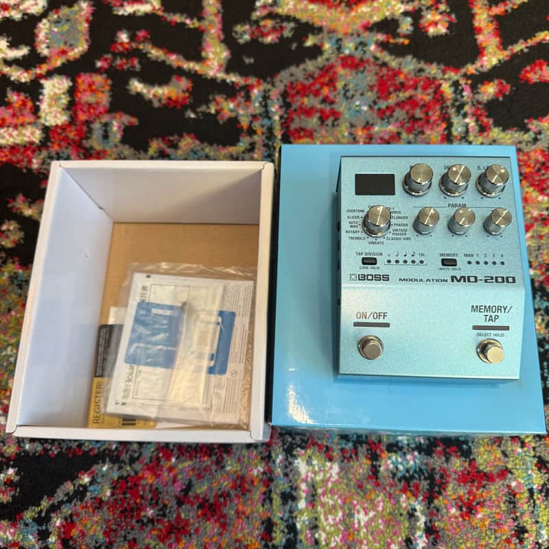 Boss MD-200 Modulation Multi-Effect 2019 - Present - Blue | Reverb