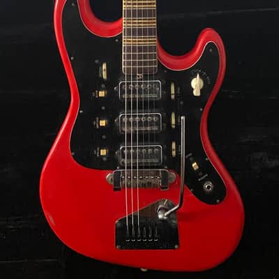 Hofner 176 Galaxie Deluxe + Hardcase 1965 - Red image 2