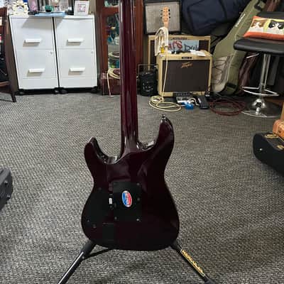 Schecter C1 Hellraiser 2000s - Black Cherry image 13