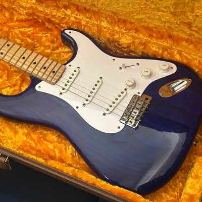 Fender Custom Shop 60th Anniversary 54 Stratocaster NOS 2014 Blue Transparent RARE image 2