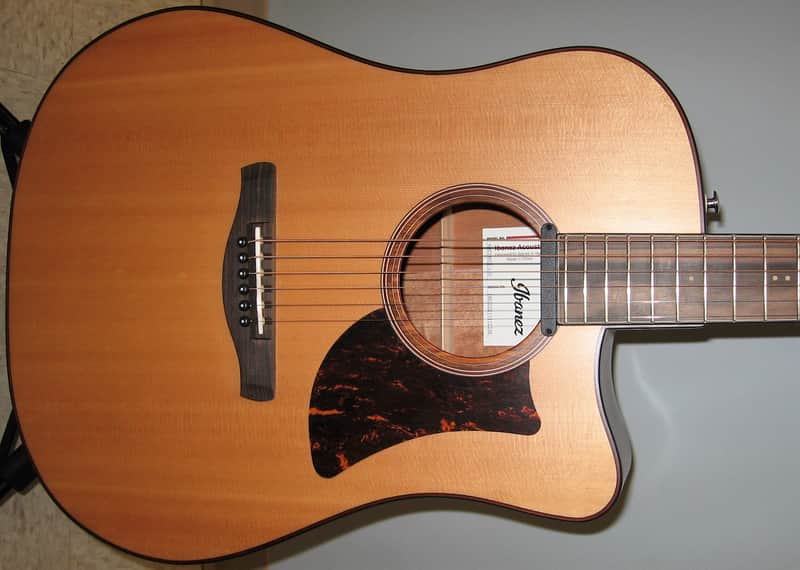 Ibanez AAD300CE-LGS Advanced Acoustic Dreadnought - Natural Low Gloss image 1