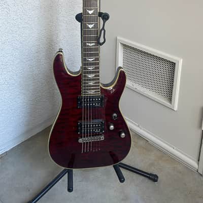 Schecter Omen Extreme-7 2010 - Present - Black Cherry image 3