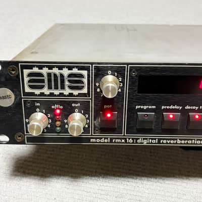AMS RMX16 Digital Reverberation System 1980s - Black image 3