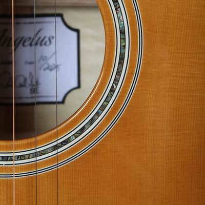 PRS Angelus SE A50E Acoustic Electric Guitar Black Gold Burst w Hardshell Case image 5