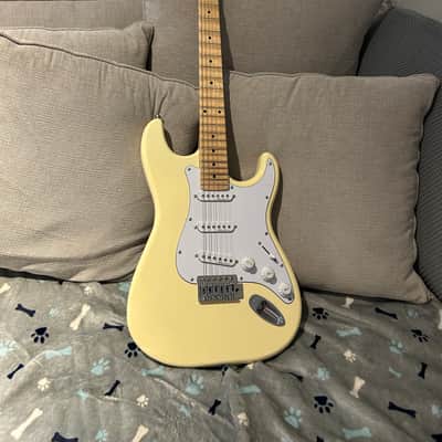 Scallop fret board  style  Vintage White Alder Body Maple Neck 2026 - Vintage white/ yellow image 5