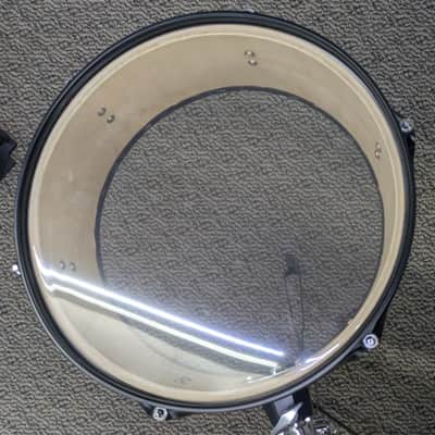 Ddrum 5pc Drum Set Complete with Throne and Hardware - Black Shell Finish image 9